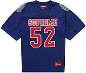 Supreme Crochet Football Jersey Slate Men's - SS23 - GB