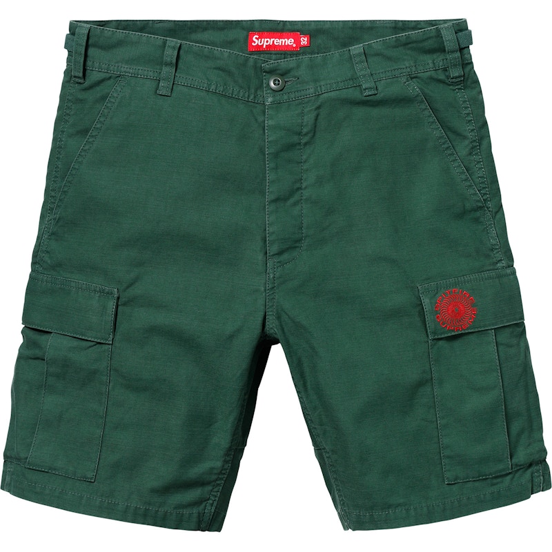 Supreme Spitfire Cargo Short Dark Green Men's - SS18 - US