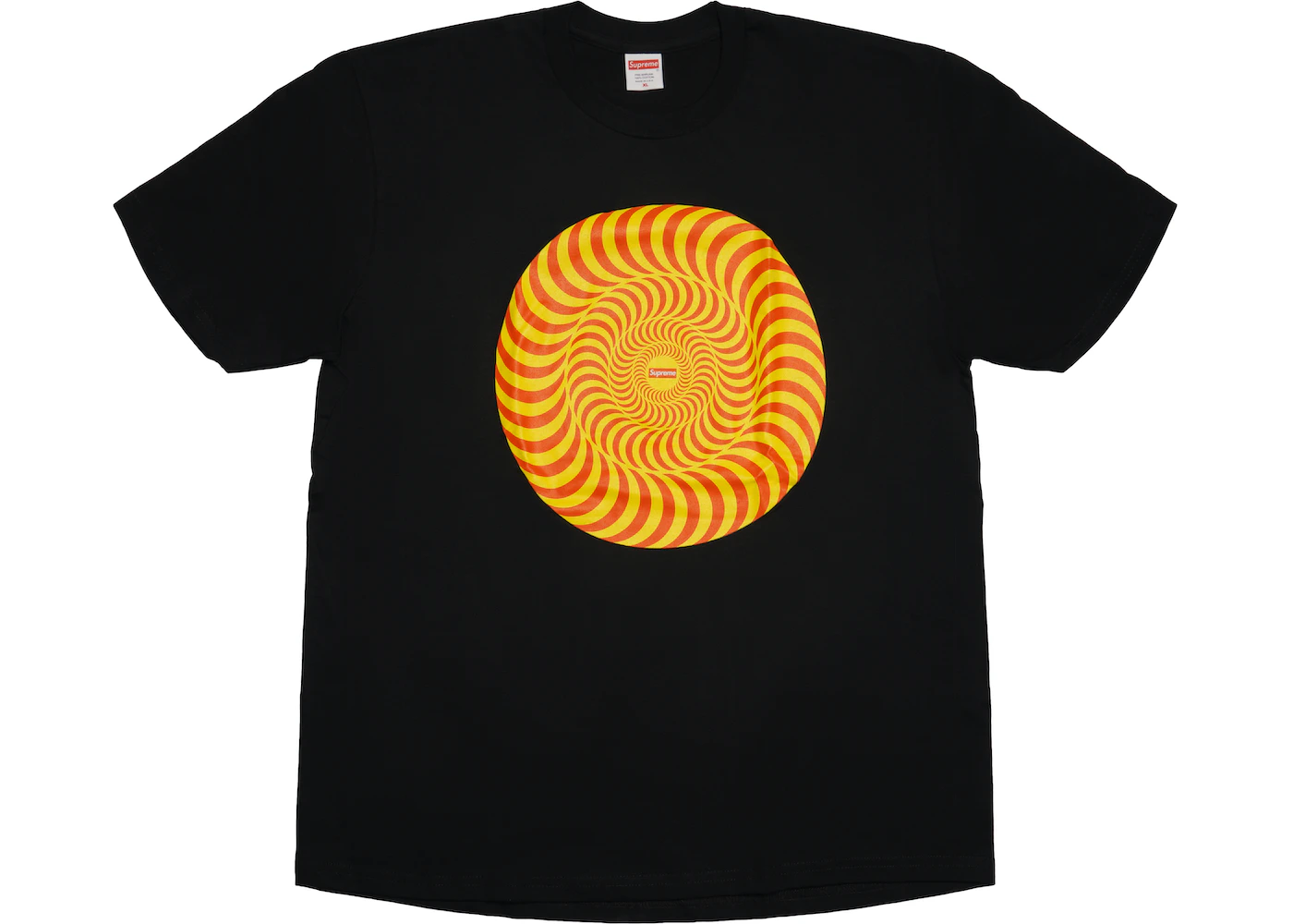 Lil other Passerby Supreme Spitfire Classic Swirl T-Shirt Black - SS18 Men's - US
