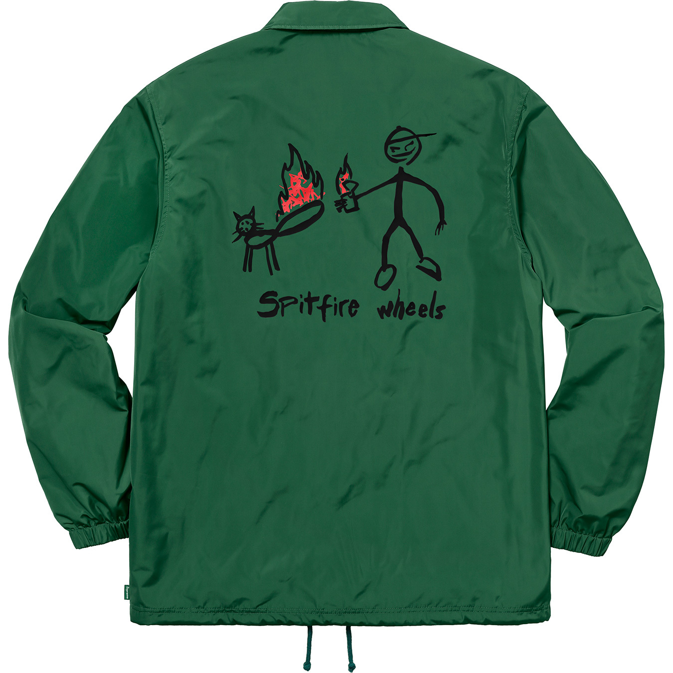 Supreme Spitfire Coaches Jacket Dark Green