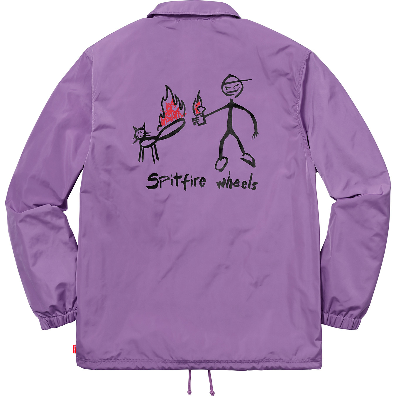 Supreme Spitfire Coaches Jacket Light Purple Men's - SS18 - US