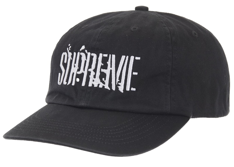 Supreme Splatter 6-Panel Black - FW25 - JP