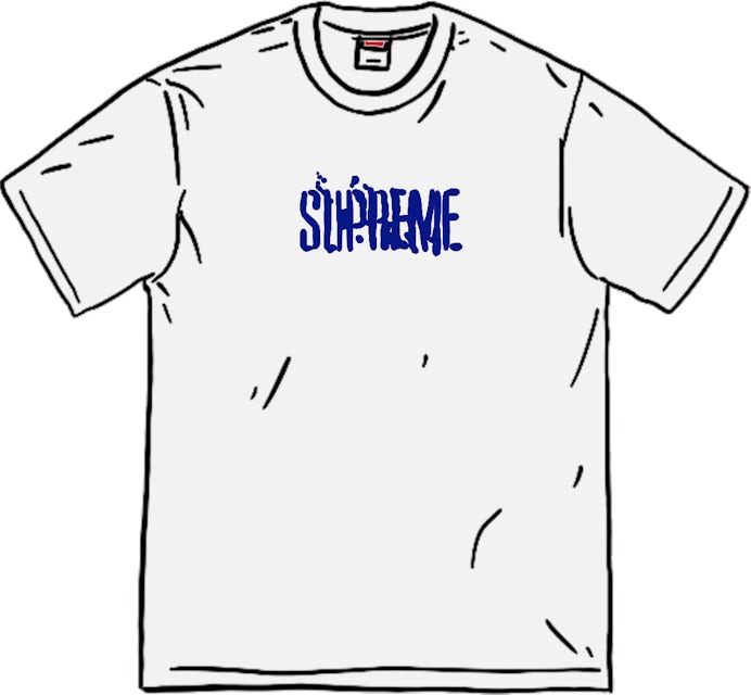 Supreme Splatter S/S Top White Men's - SS21 - US