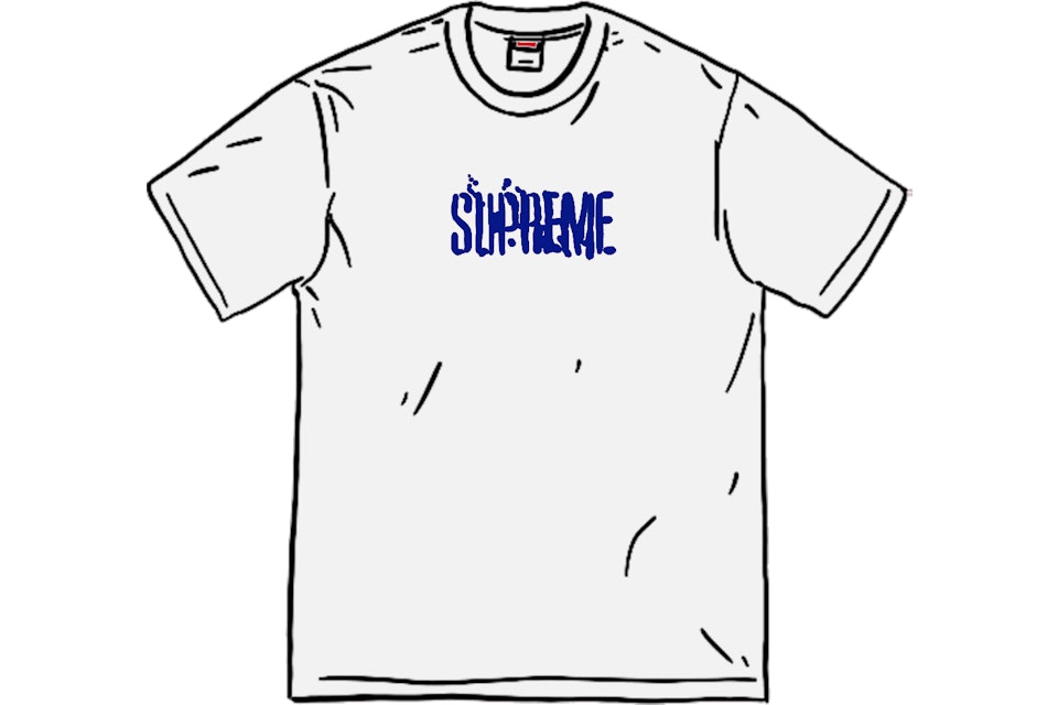 Supreme Splatter S/S Top White