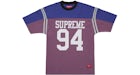 Supreme Split S/S Football Top Dusty Purple