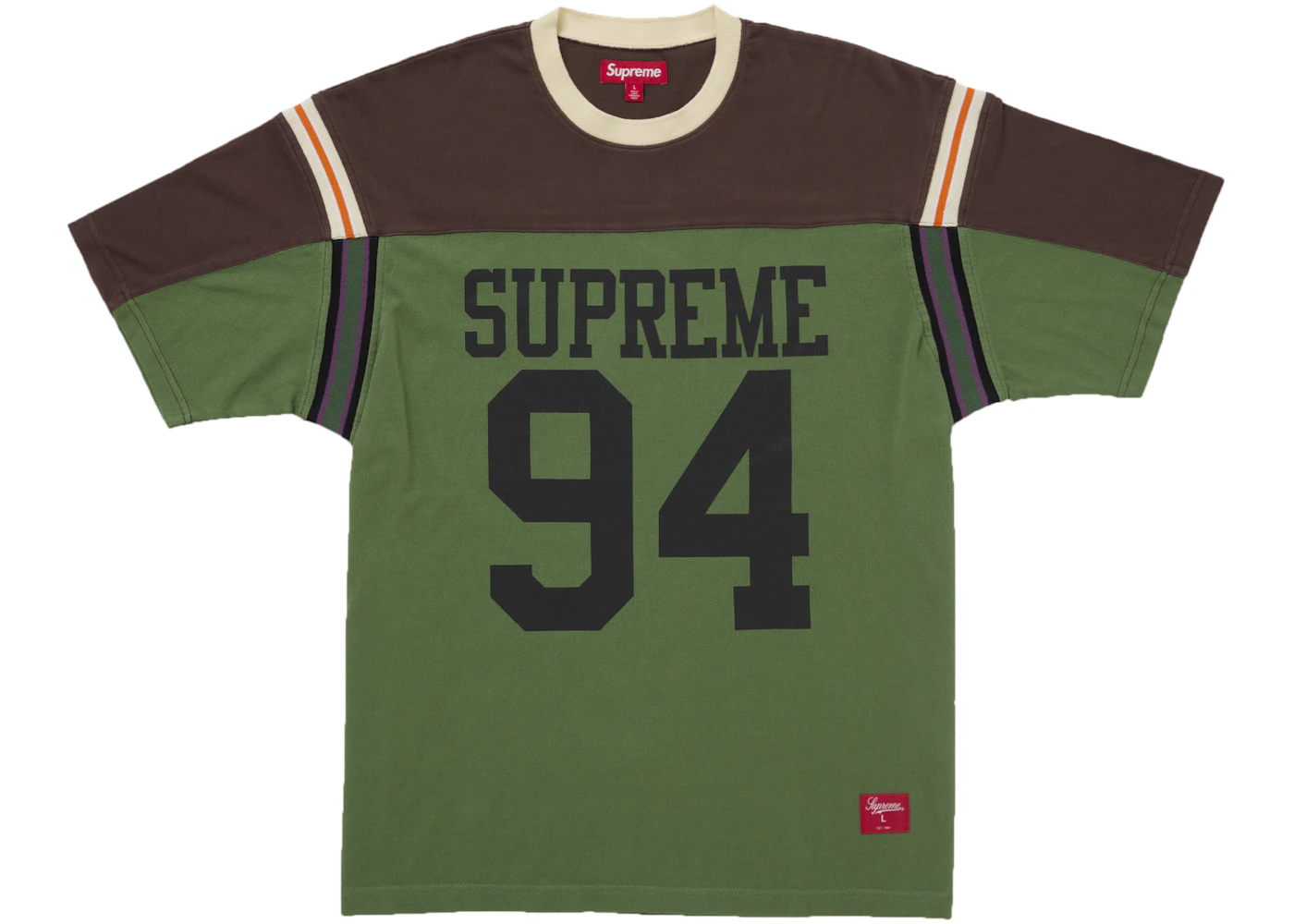 Supreme Split S/S Football Top Green Men's - SS25 - US