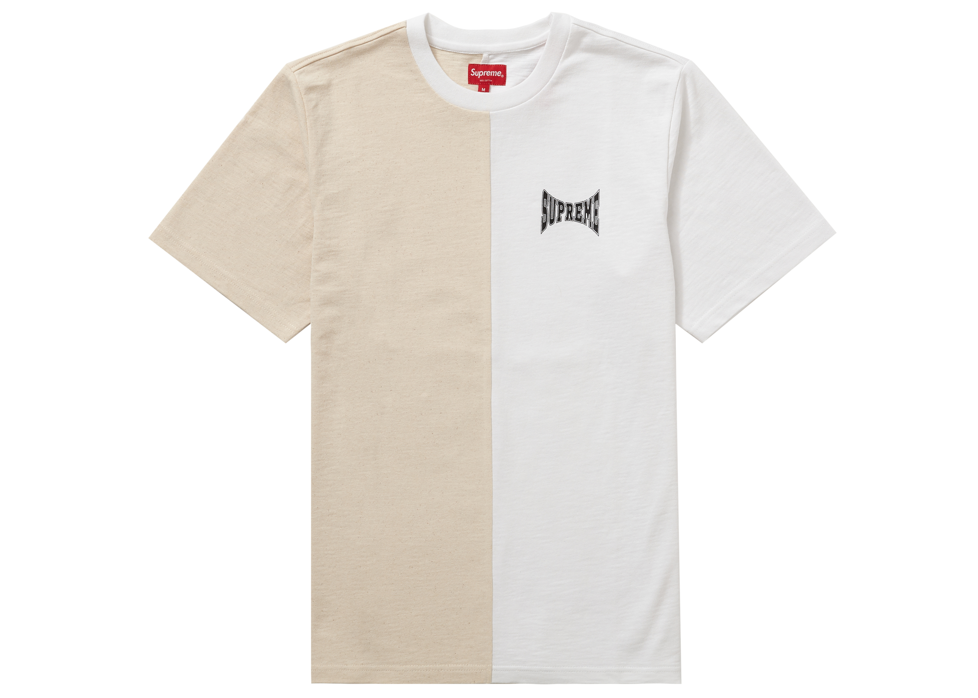 Supreme Split S/S Top White メンズ - FW19 - JP