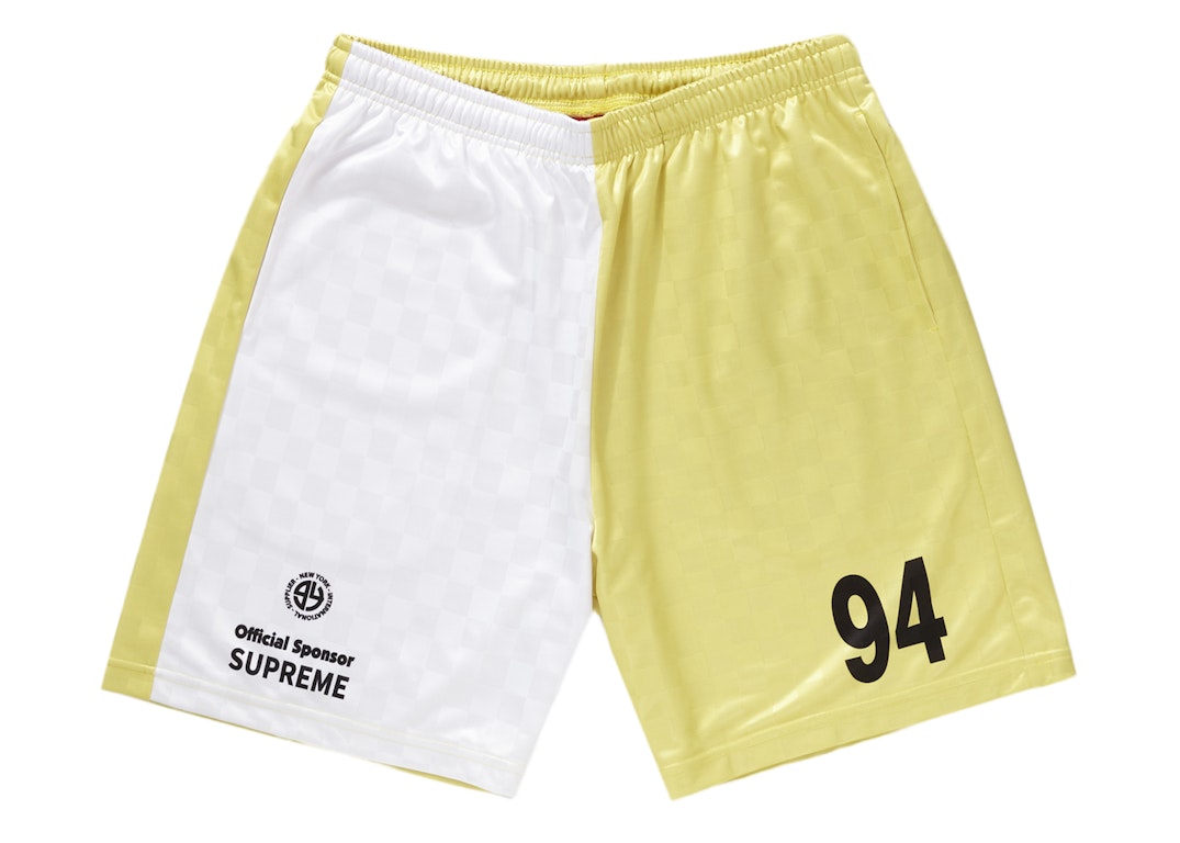 Pre-owned Supreme Split Soccer Short White