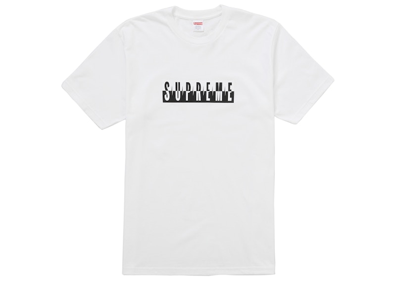 Supreme Split Tee (FW25) White Men's - FW25 - US