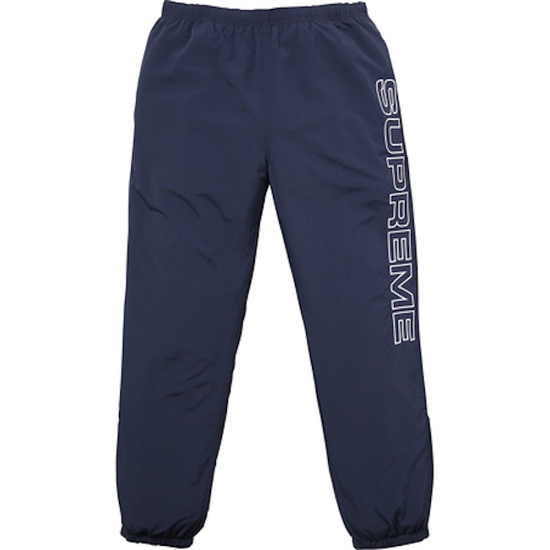 Supreme Split Track Pant Navy