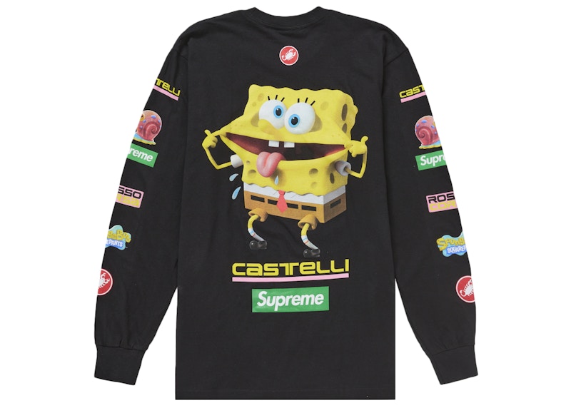 Supreme SpongeBob SquarePants Castelli Racing L S Tee (SS25
