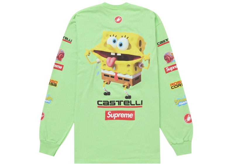 Supreme SpongeBob Racing L/S Tee - メルカリ