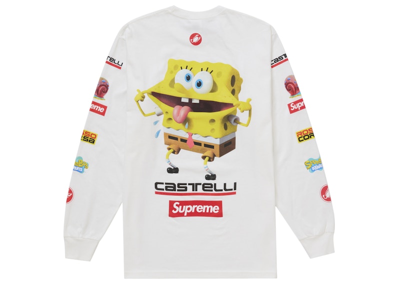 Supreme SpongeBob SquarePants Castelli Racing L S Tee (SS25