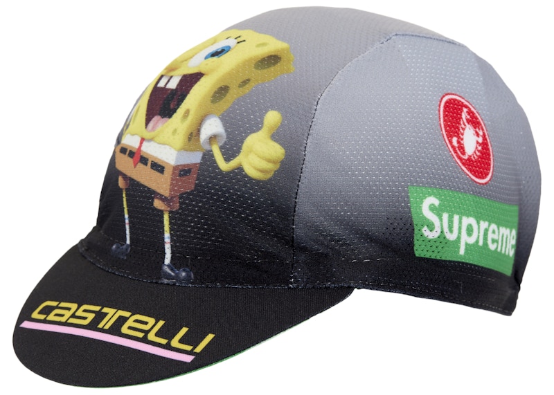 Supreme SpongeBob/Castelli Racing L/S Tee White Men's - SS25