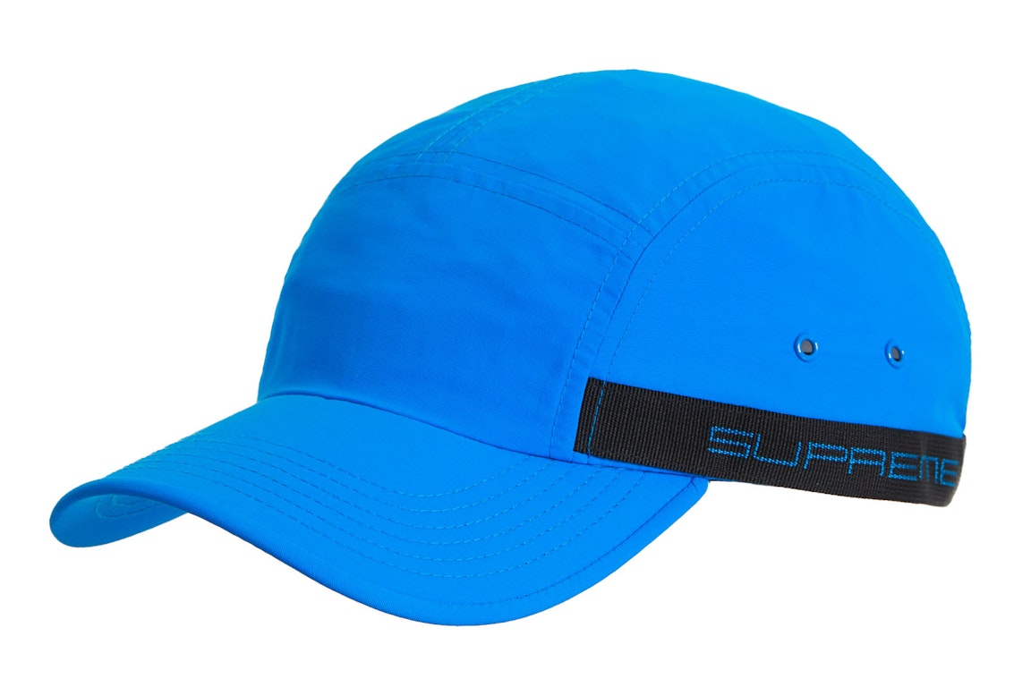 Pre-owned Supreme Sport Webbing Camp Cap Bright Blue