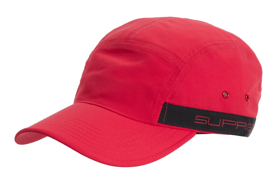 Pre-owned Supreme Sport Webbing Camp Cap Red