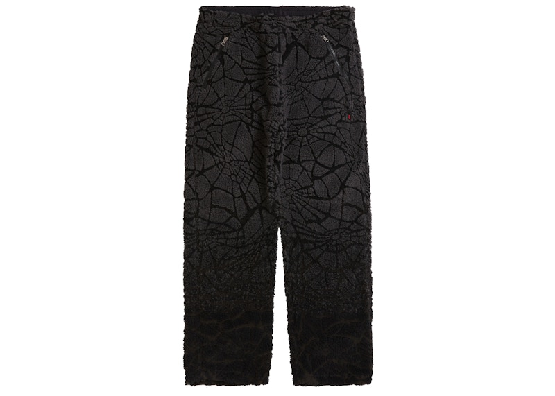 Supreme Spyder Web Polar Fleece Pant Black - FW22 - US