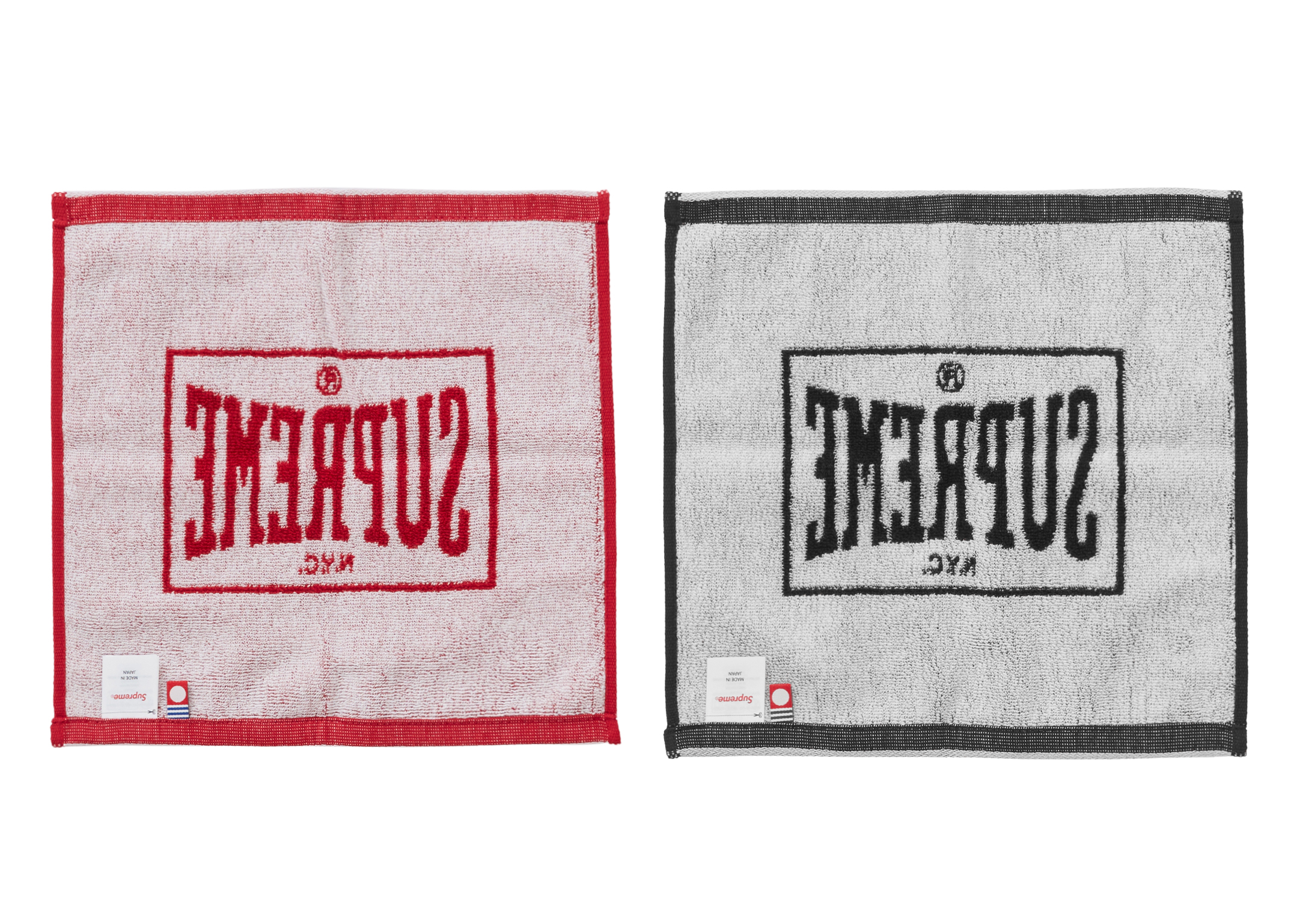 Supreme Square Mini Towels (Set of 2) Multicolor - FW23 - JP
