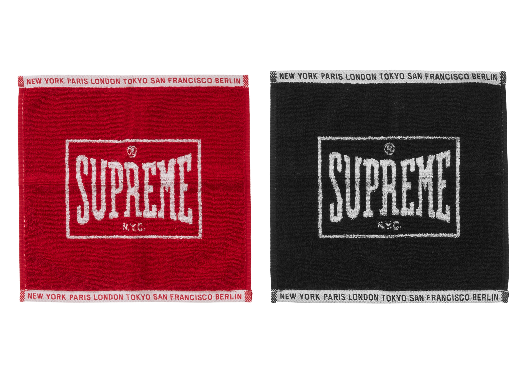 Supreme Square Mini Towels (Set of 2) Multicolor - FW23 - US