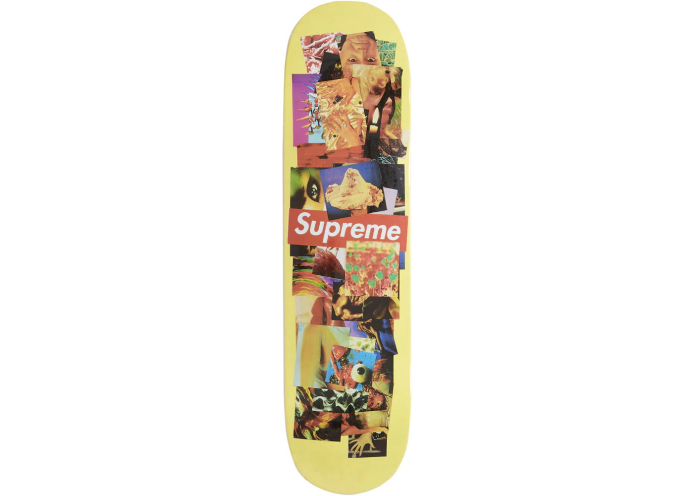 Supreme Stack Skateboard Deck Yellow - FW21 - US