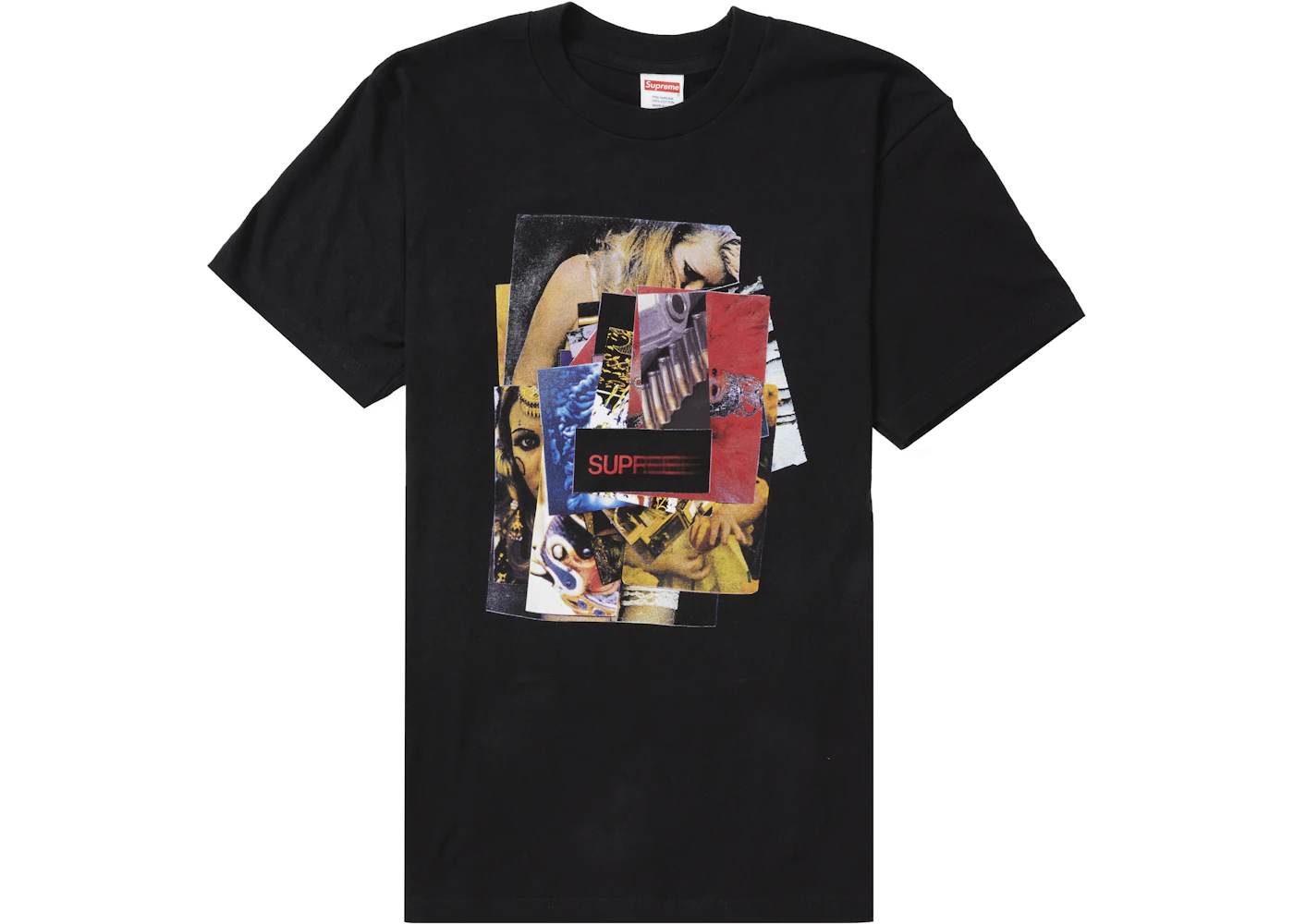 Supreme Stack Tee Black Men's - FW21 - US