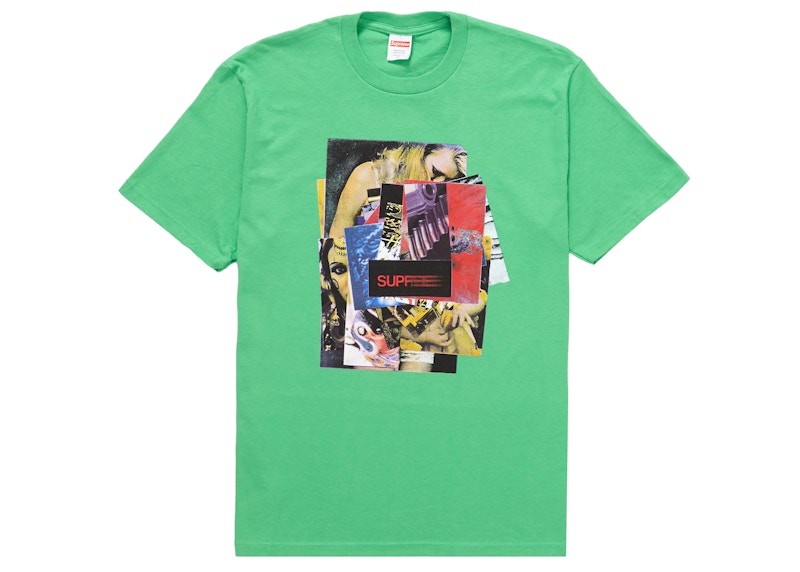 Supreme Scratch Tee Dark Green