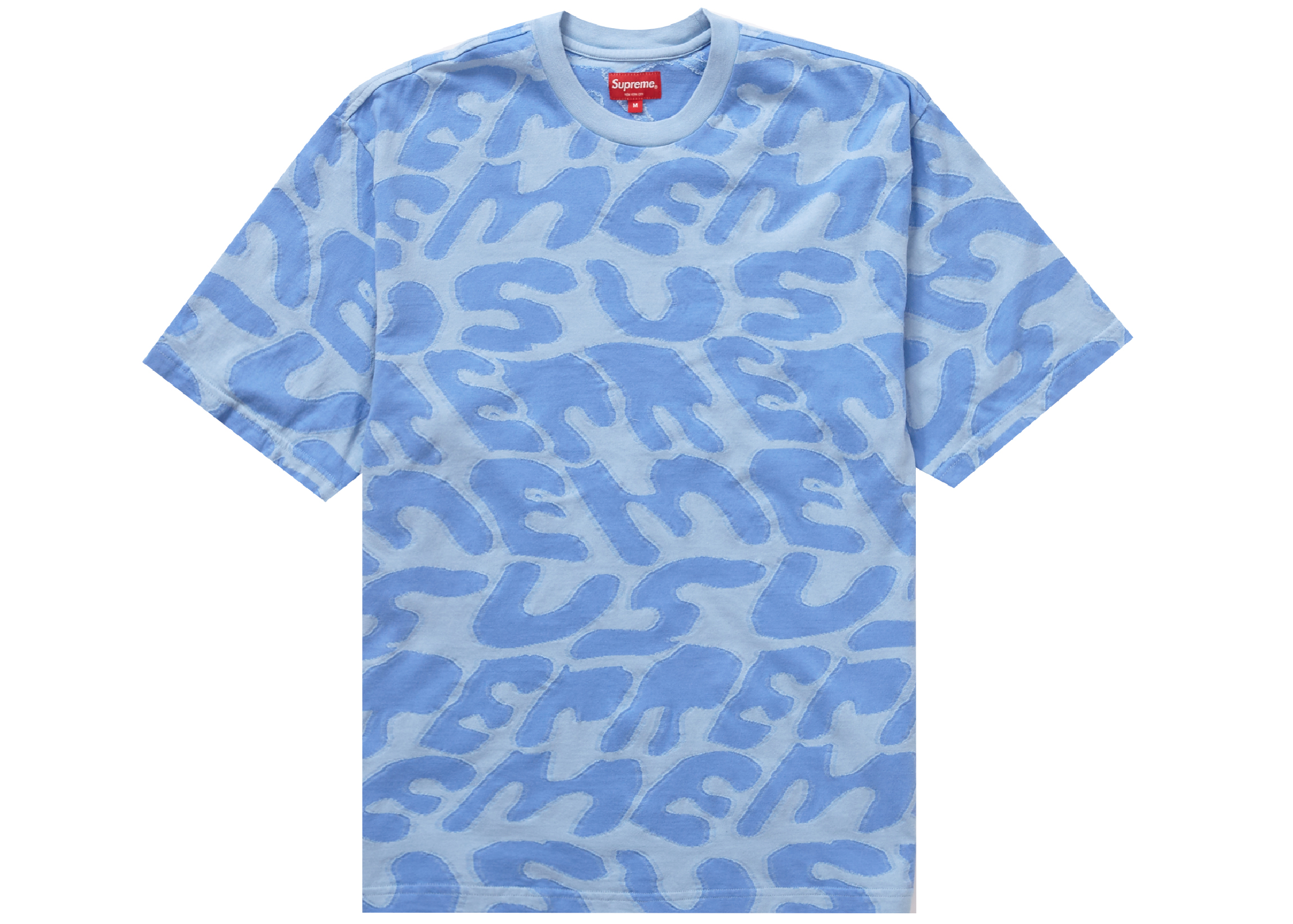 Supreme Stacked Intarsia S/S Top Blue Men's - SS23 - US