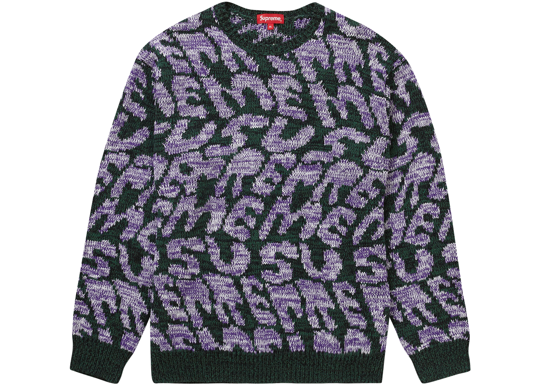 supreme stacked sweater