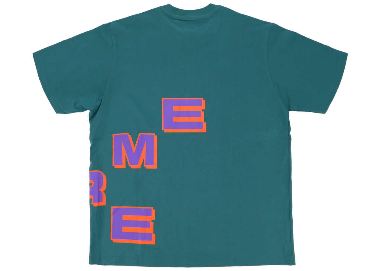 Supreme Stagger Tee Teal