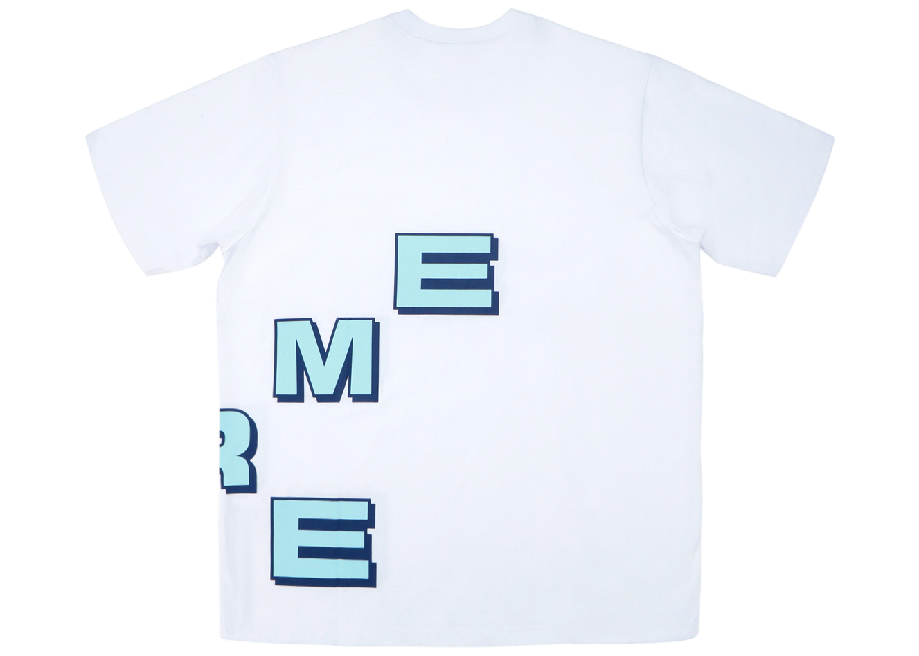 Supreme Stagger Tee White Men's - FW18 - US