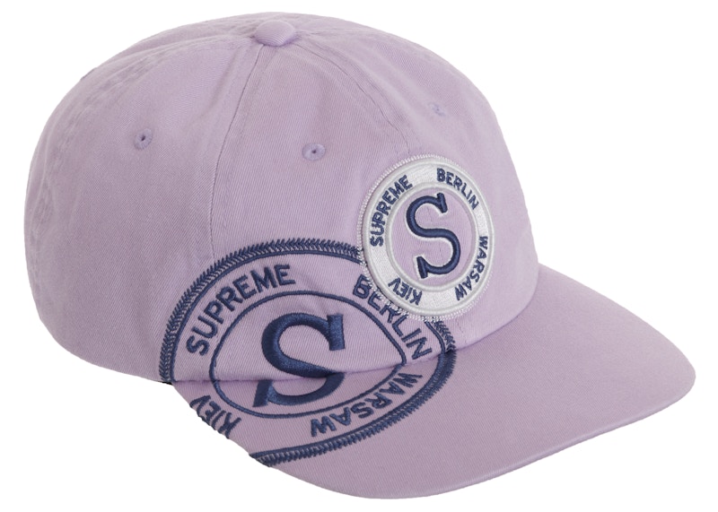 Supreme Stamp 6-Panel Light Purple