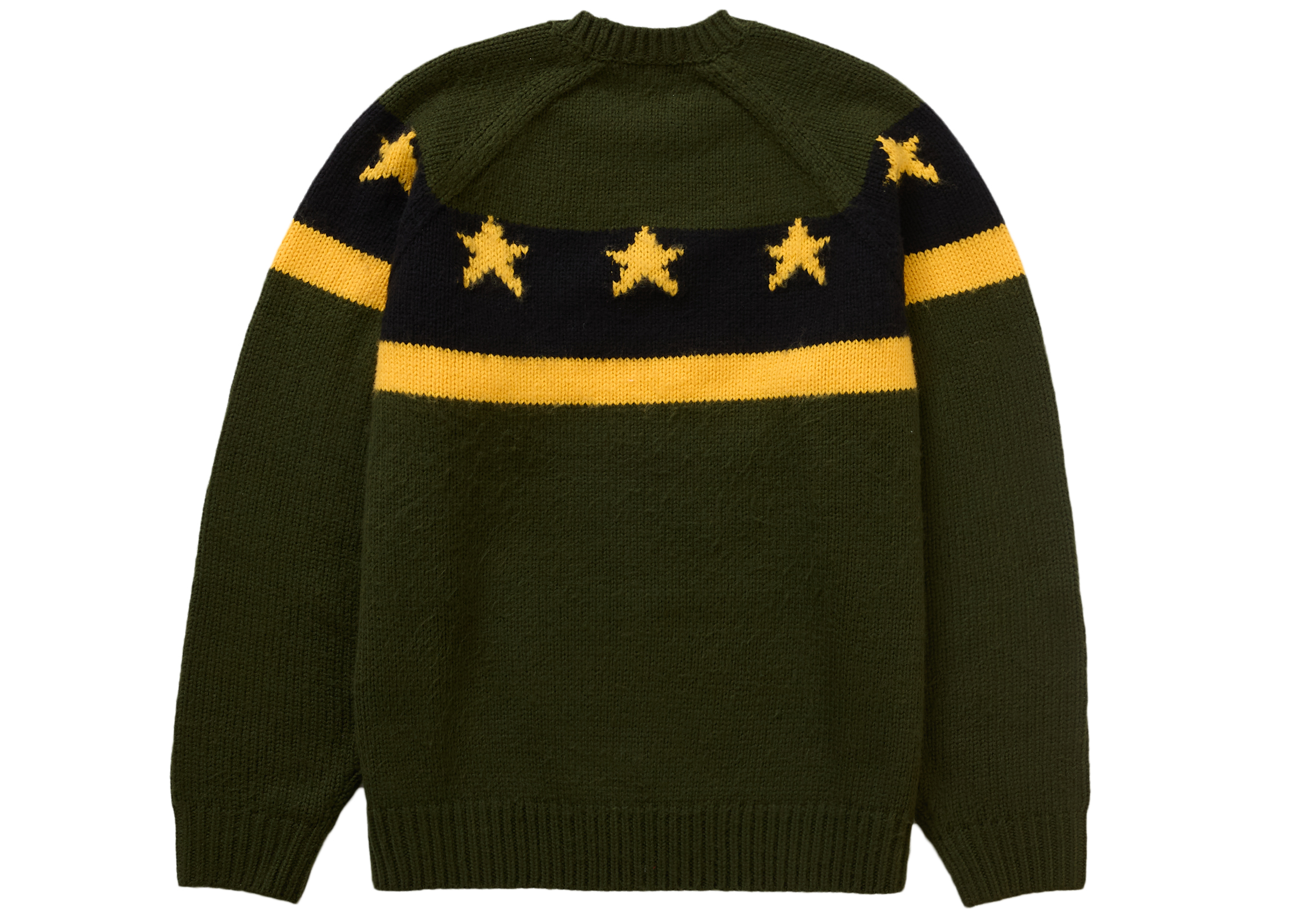 Supreme Stars Sweater Green