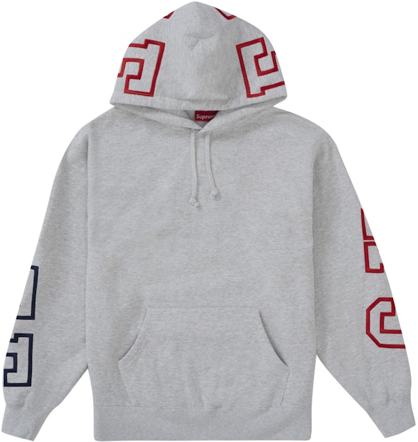 LV supreme hoodie - White