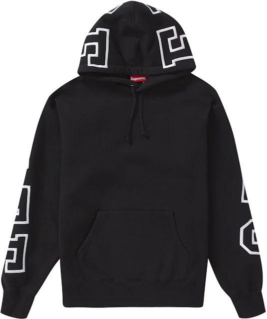 Supreme State Hooded Sweatshirt Black Men's - FW22 - US