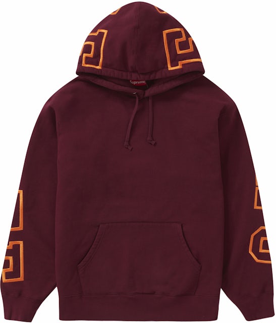 Louis vuitton supreme brown unisex hoodie for men women