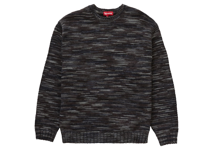 Supreme Static Sweater Black