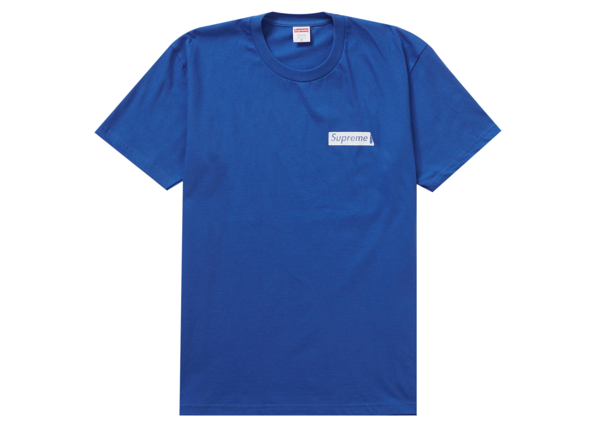 海外直送Supreme Chrome Logo Tee Royal S Tシャツ/カットソー(半袖/袖なし)