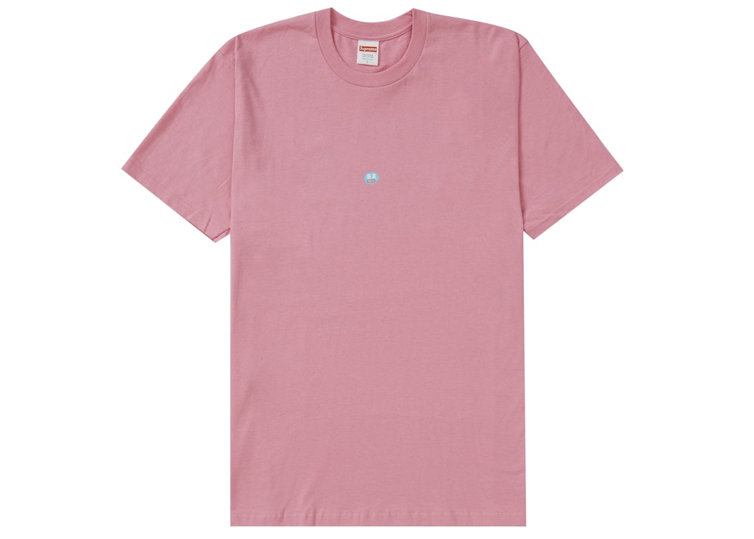 Pre-owned Supreme Sticker Tee Pink