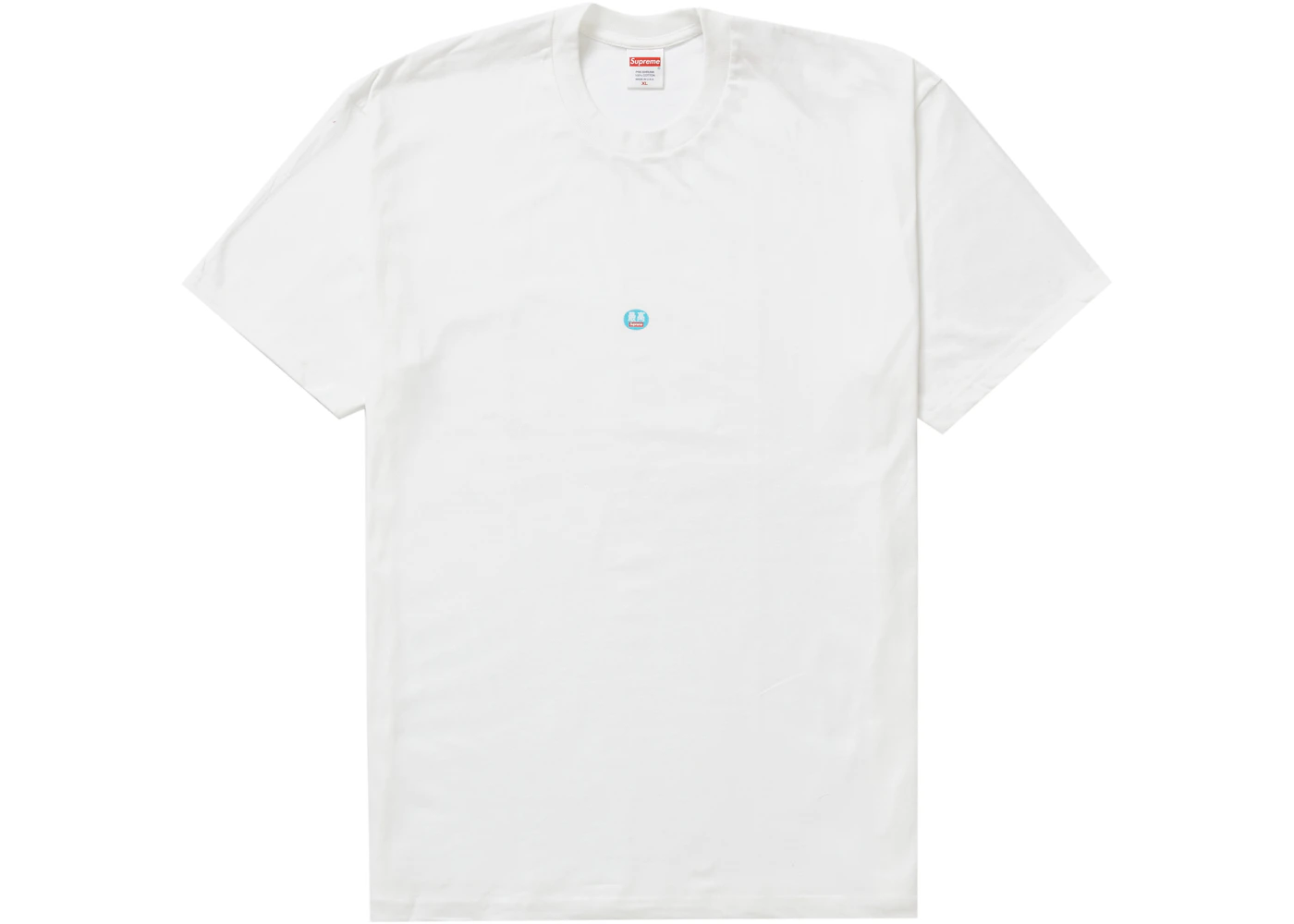 Supreme Sticker Tee White Men's - FW21 - US
