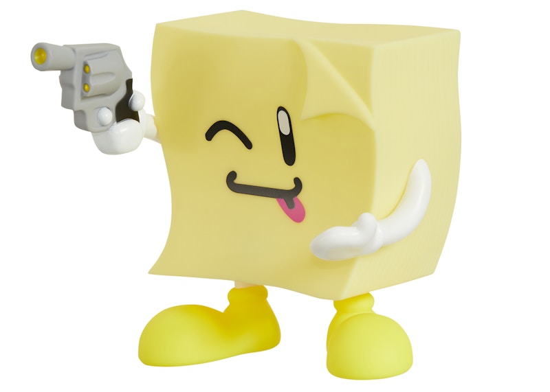 Supreme Sticky Note Molded Lamp "Yellow"