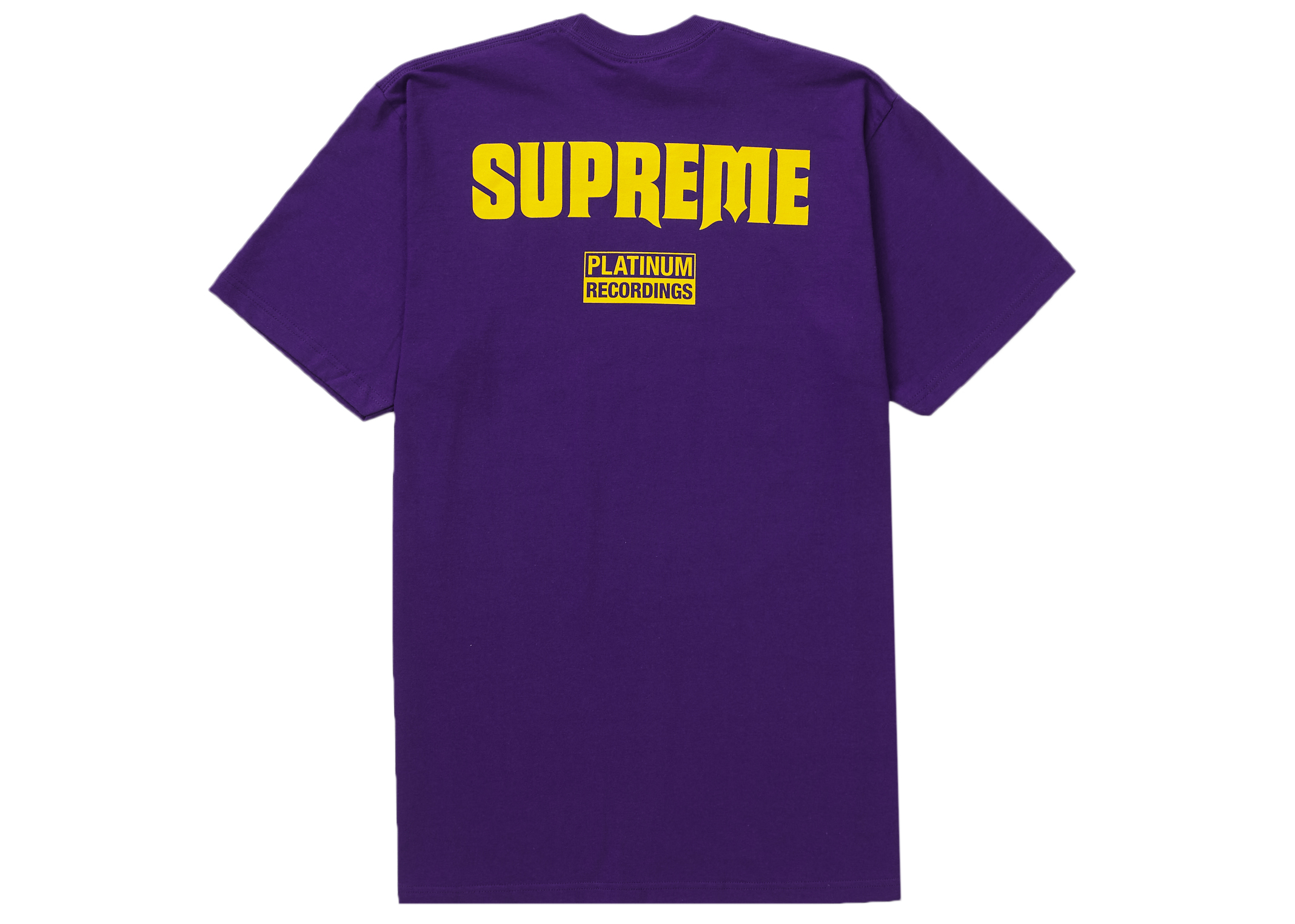 Supreme Still Talking Tee Purple Men's - SS22 - US