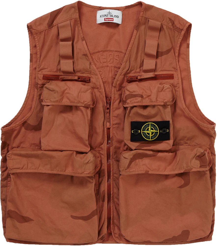 THE FOURHEADS on Instagram: Supreme/Stone Island Camo Cargo Vest