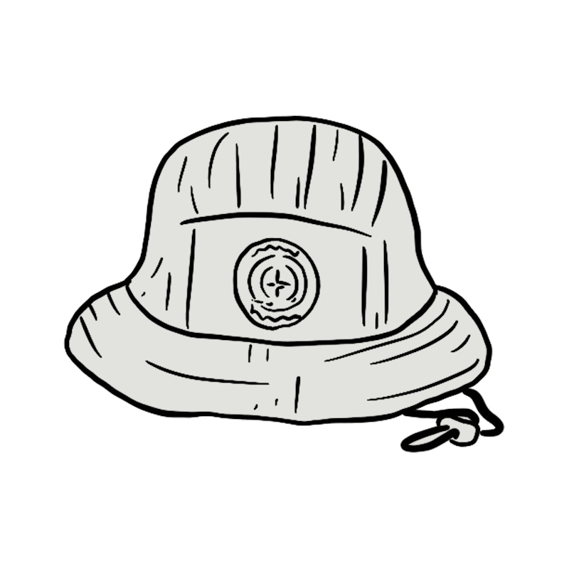 supreme stone island corduroy hat