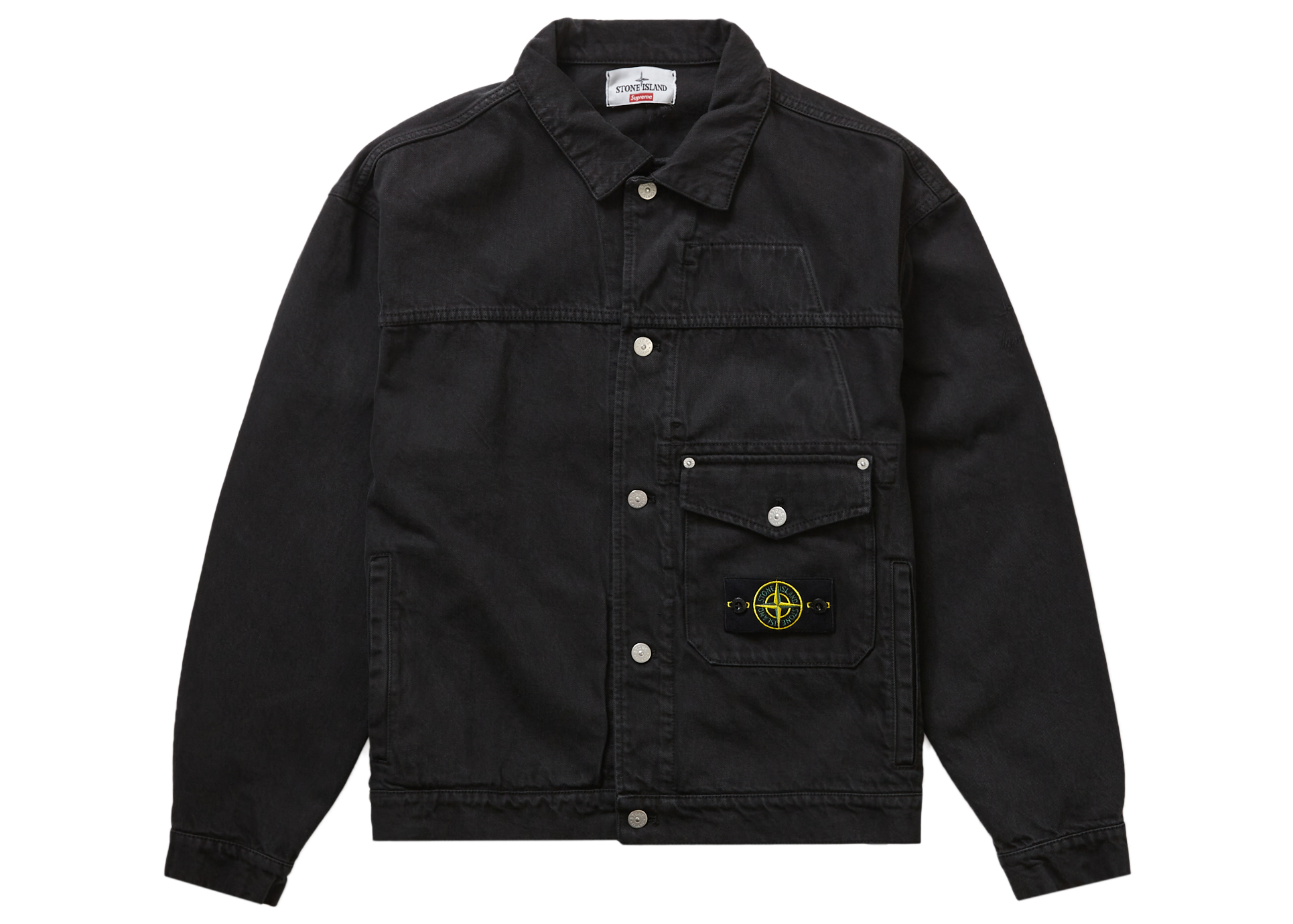 正規登録店 Supreme Shibori Denim Trucker Jacket L - メンズ