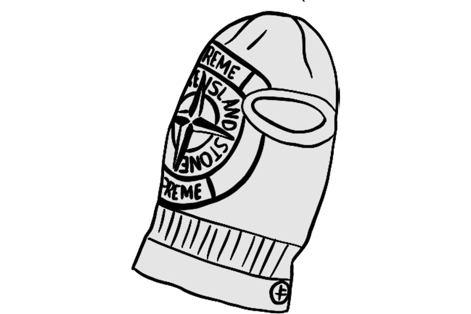 Glow knit balaclava Clearance