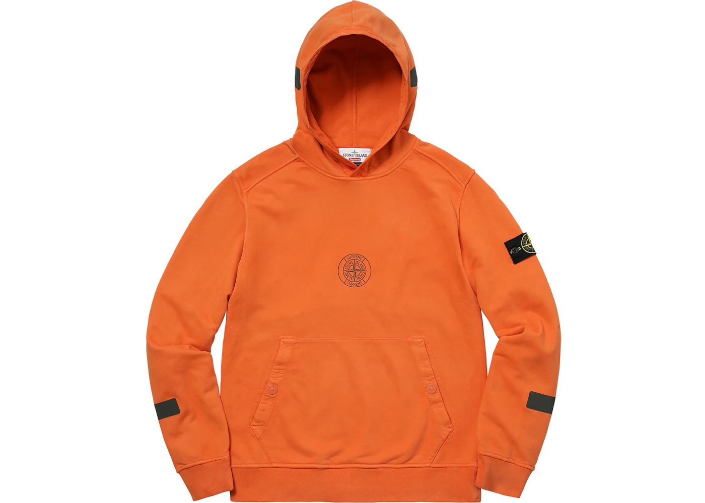 Burnt orange stone island jumper Clearance