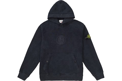 Supreme Stone Island Hooded Sweatshirt (SS19) Black Men's SS19 US