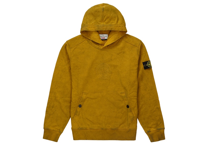 Supreme Stone Island Hooded Sweatshirt (SS19) Olive Men's - SS19 - US