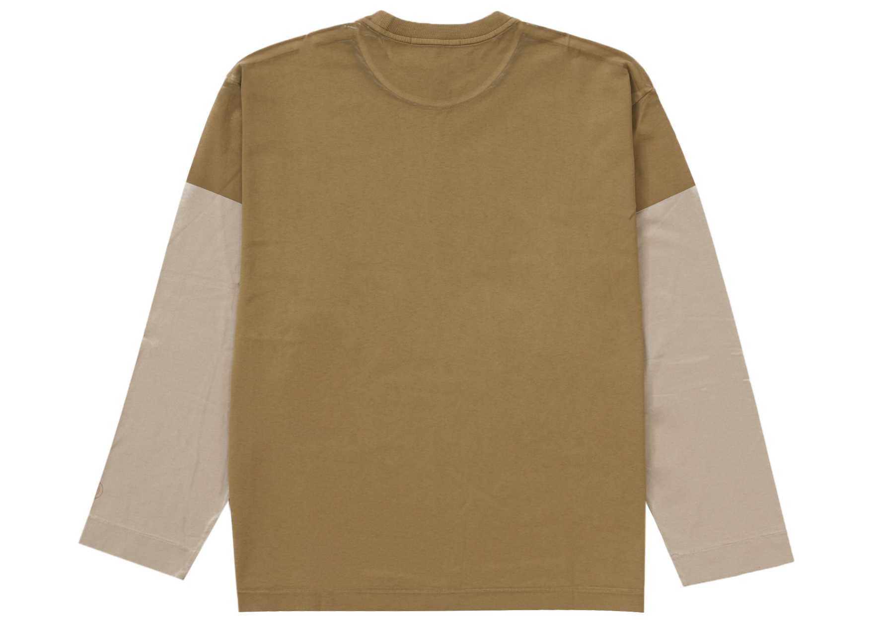 Supreme Stone Island L/S Top Tan Men's - FW23 - US