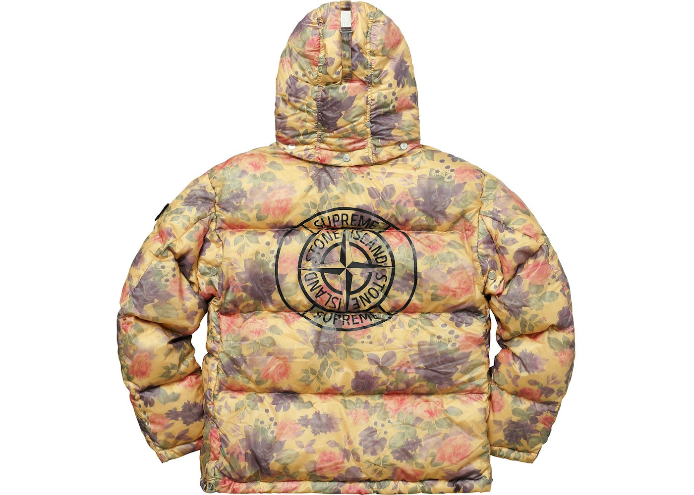 Supreme Stone Island Lamy Cover Stampato Puffy Jacket Copper Fw17 Supreme Stone Island Lamy Cover Stampato Puffy Jacket Copper Fw17